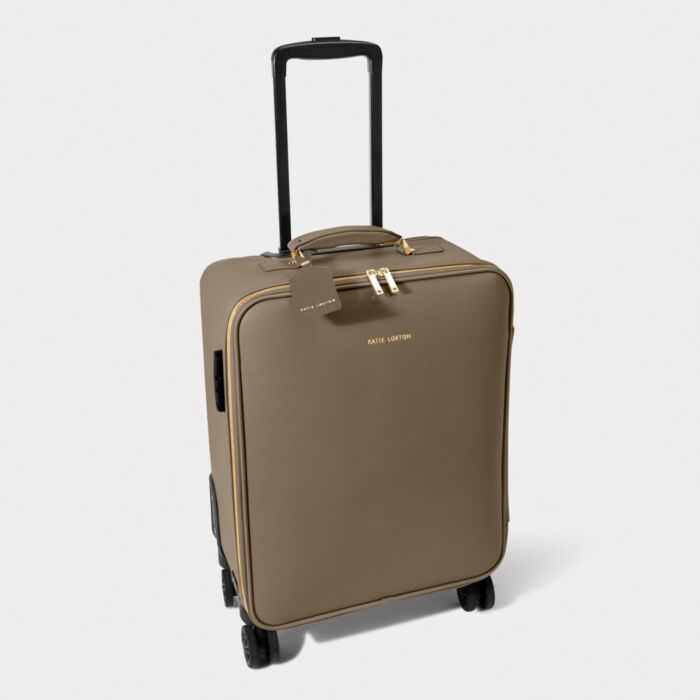 Katie Loxton Oxford Cabin Suitcase - Mink